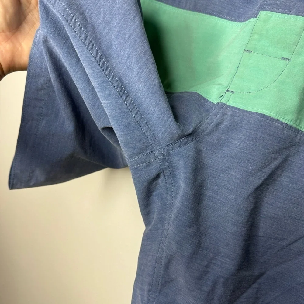 FAHERTY Men's Beacon Swim Trunks- Navy Green